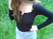 Japanese Kitty ❤️ 19 Year Old JAV Teen Gives Blowjob in Public UNCENSORED