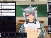 3D HENTAI schoolgirl cosplay classroom sex POV 2/16