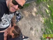 Public Blowjob in the dog park pt.2