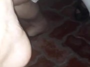 Public dirty feet worship 1/16