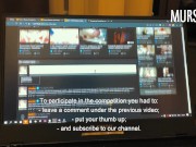 Влог 3 || Трах в отеле || Объявление победителя || Murstar 10/16