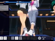 3D HENTAI Two girls jerk off your dick POV 10/16