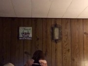 Mature Milf rides young Dick and making him cum deep in her pussy 8/16