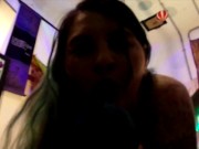 Shoe slut sexy Striptease, sucking, riding & fucking her high heels till she can lick her cum off 4/16