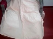 චූ දාගෙන බඩු යනකන් කිම්බට තනියම දෙන සැපක් The girl is fucking alone in the morning 3/16