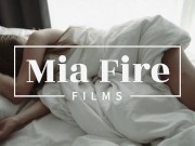 Morning sex. Boyfriend cum inside me! - Mia Fire 1/16