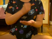 POV i lose at a game of rock paper scissors and have to show u my tits 1/16