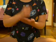 POV i lose at a game of rock paper scissors and have to show u my tits 2/16