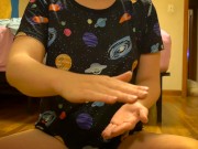 POV i lose at a game of rock paper scissors and have to show u my tits 4/16