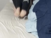 -Cute innocent teen plays with her Pussy and uses her Vibrator in her Tight asshole ;) 2/16