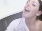 Angela White Busty Australian Fucks Friend in Library 16/16