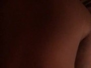 Dark chocolate ebony sucking long black dick 3/16