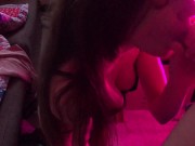 step sister learns to suck cock and gives blowjob for the first time 8/16