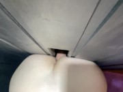 Второй раз жена пробует Glory Hole. Незнакомец кончил внутрь 4К 14/16