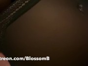 Sexy Pregnant STUFFED Belly in Lingerie!! 10/16