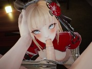 Sweety blonde [3D Hentai, 4K, 60FPS, Uncensored] 1/16