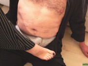 Foot Domination Luisa Casati Seduce Gabriel Galli Padrona Italiana Schiavo Dialoghi Italiano Femdom 14/16