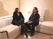 Foot Domination Luisa Casati Seduce Gabriel Galli Padrona Italiana Schiavo Dialoghi Italiano Femdom 2/16