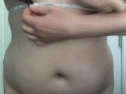 Measuring my Naked Natural Body 8/16