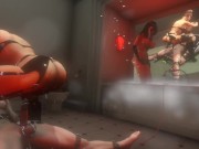 Citor3 3D SFM VR Sex Game  Huge tits latex mistress electro stimulation precum riding and milking 12/16