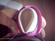 Babe fucks in amazon position with a great creampie 5/16