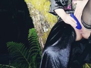 Outside fucking my thight norwegian pussy!  4/16