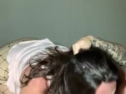 I fuck her ass after I pull butt plug out ANAL 4/16