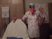 Dirty doctor exams and fucks her innocent young patient - part 1 1/16