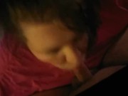 Bbw slut sucks fat guys cock with big tit cumshot 11/16