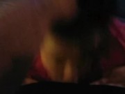 Bbw slut sucks fat guys cock with big tit cumshot 6/16