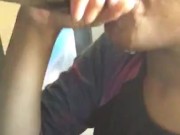 Ghetto Teen Smoked To Much With Kush Man 8/16