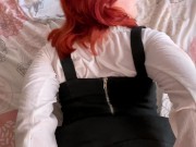 Футджоб Крупным Планом от Милашки в Колготках - Жесткий Секс 13/16