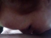 Cheating on husband. Public beach Deep Throat 1/16