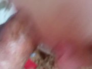 Cheating on husband. Public beach Deep Throat 2/16