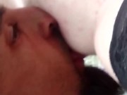 Cheating on husband. Public beach Deep Throat 6/16