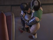 Final Fantasy 7 - Tifa x Yuffie (Lesbian) 1/16