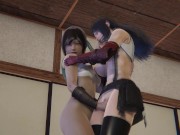 Final Fantasy 7 - Tifa x Yuffie (Lesbian) 4/16