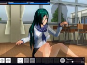 3 HENTAI fucked a schoolgirl at school 1/16