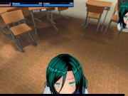 3D HENTAI POV schoolgirl rides your dick 1/16