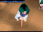 3D HENTAI POV schoolgirl rides your dick 7/16