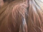  They leave us alone and She gives me an amazing blowjob 1/16