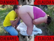 Comiendo galletas del coño de la gorda y metiendole una botella de agua por el culo 14/16