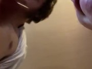 Sexy tats sloppy suckin big dick 14/16