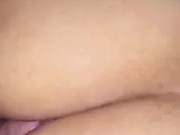 Getting my pussy pounded from the back  13/16