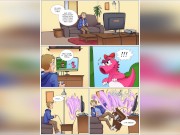 [2D Comic] Super Intersex Birdo Bros Transformation 1/16