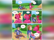 [2D Comic] Super Intersex Birdo Bros Transformation 5/16