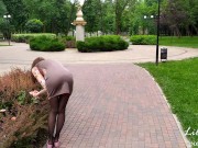 Risky flashing in public park 6/16
