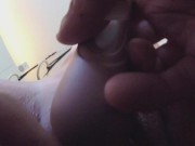 Goddess G*: Pussy stretch with pumpkin & clit sucker makes pussy squirt in pleasure! 10/16