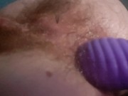 Tiny asshole is stretched with fingers and toys by naughty nurse  5/16