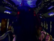 Party Bus in Vegas during the AEE - How many Pornstars can you spot? 2/16